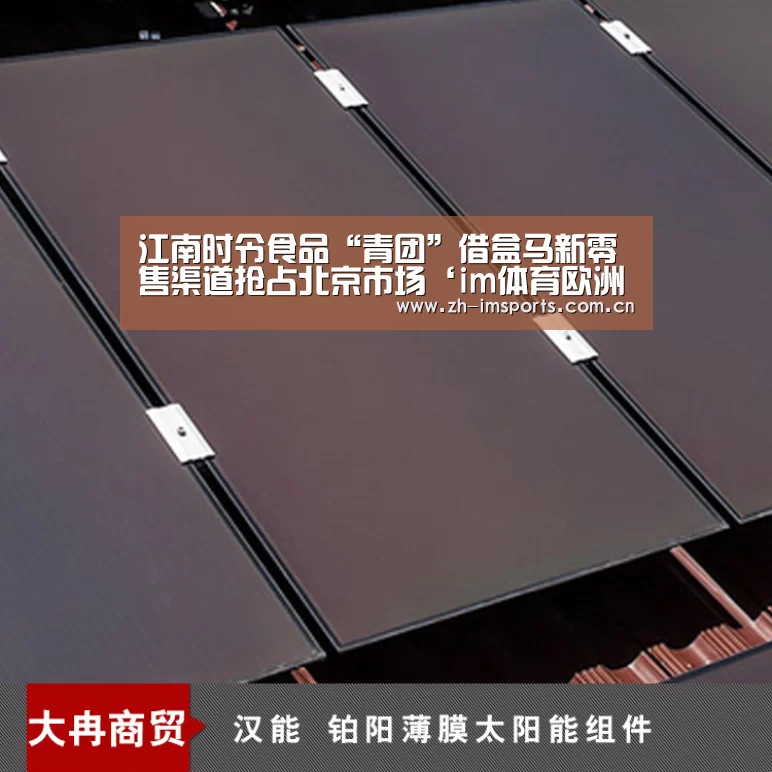 江南时令食品“青团”借盒马新零售渠道抢占北京市场‘im体育欧洲杯’(图4) im体育博彩在线投注